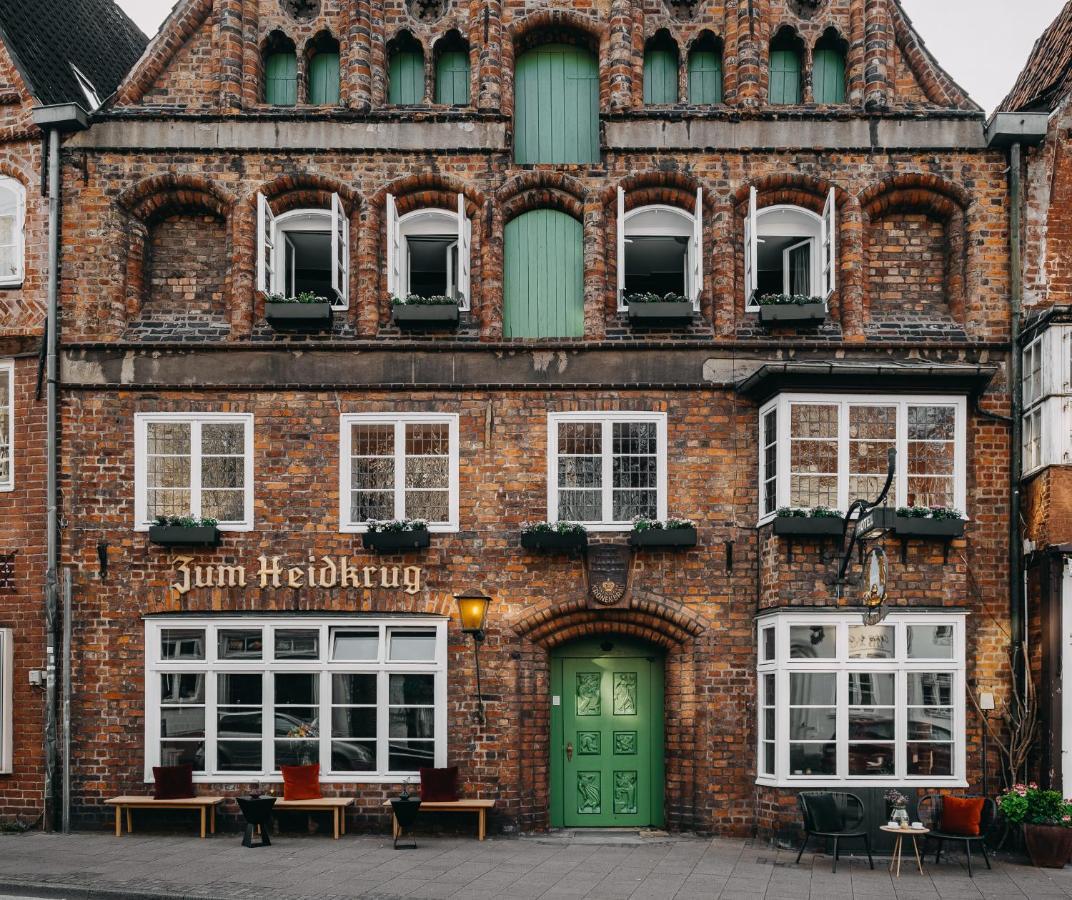 Hotel zum Heidkrug&Café Lil Lüneburg Exterior foto