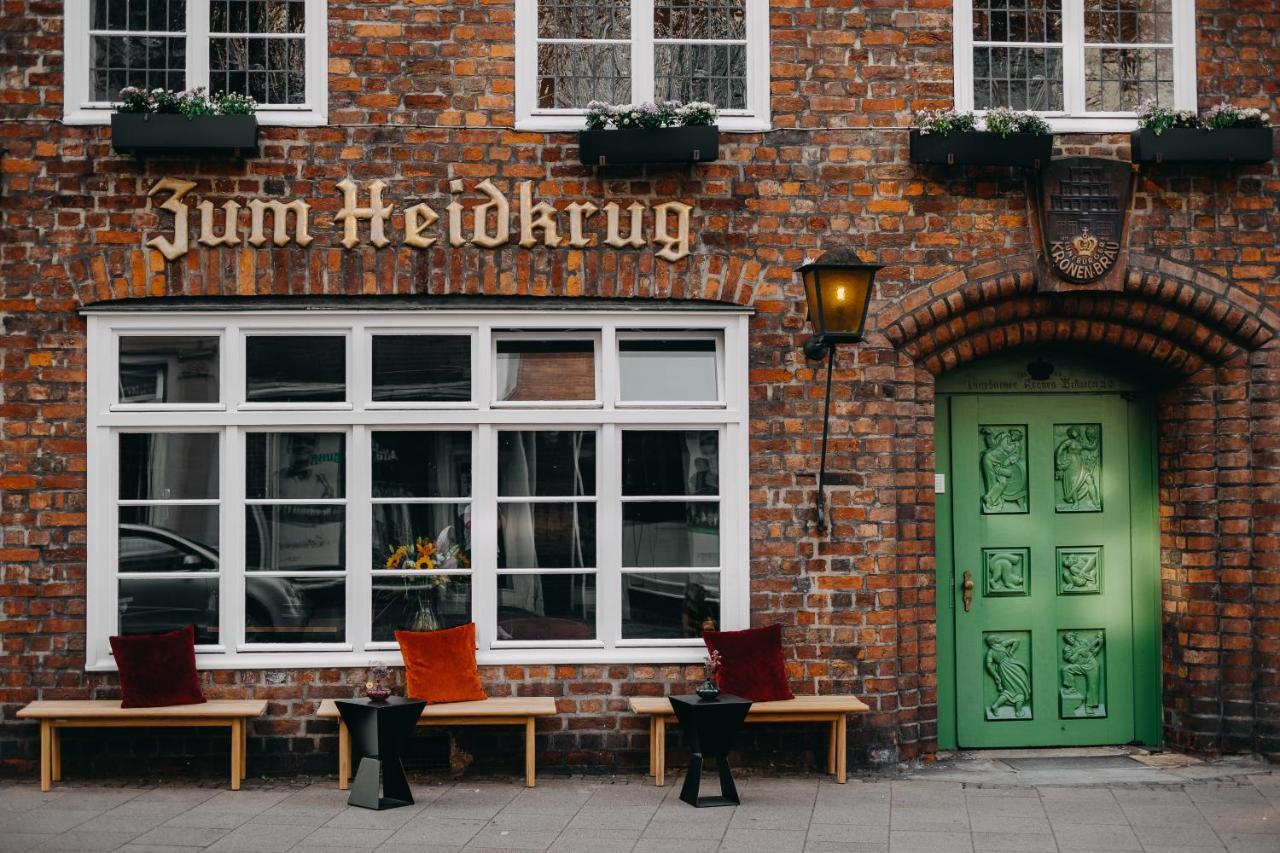 Hotel zum Heidkrug&Café Lil Lüneburg Exterior foto