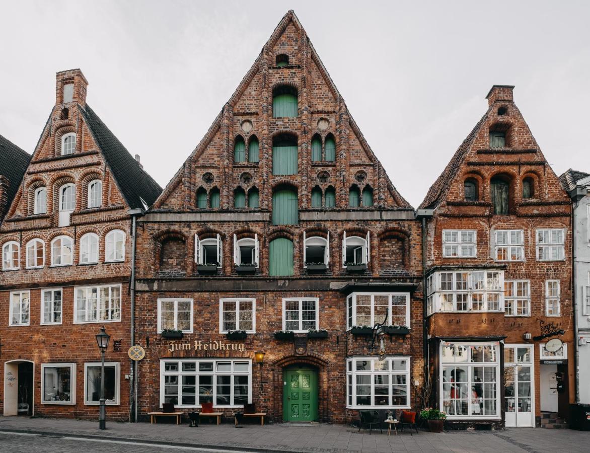 Hotel zum Heidkrug&Café Lil Lüneburg Exterior foto